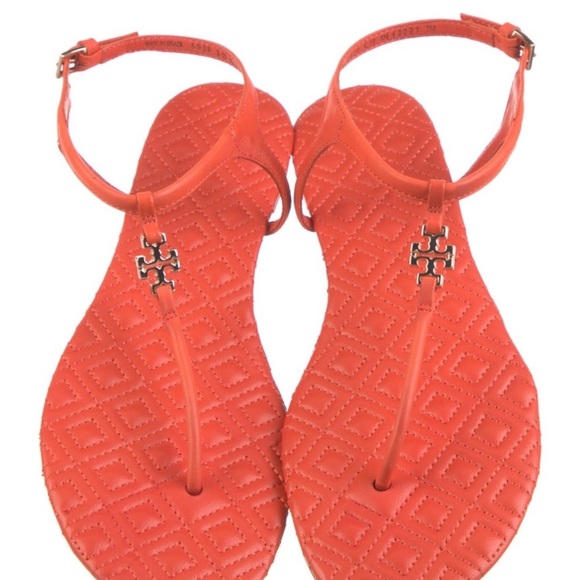 Tory Burch Shoes - Tory Burch Vibrant Red Sandals